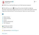 'Yılın kelimesi' önerileri halk oylamasına açıldı