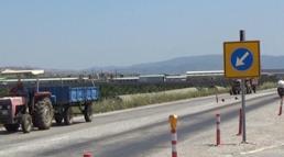 Yenişehir-Bilecik yolunda genişletme ve asfaltlama çalışmaları başladı