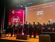 Hasan Kalyoncu Üniversitesinde başarılı akademisyenlere ödül