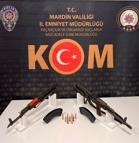 Mardin’de aracında uzun namlulu silahlar çıkan şüpheli gözaltına alındı