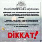 İstanbul - İstanbul Valiliği'nden kar yağışı uyarısı