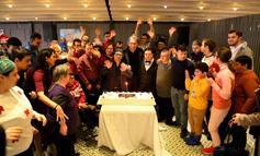 Yeni yıla Engelsiz Kafe'de 'merhaba' dediler