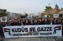 Mardin’de Gazze’ye destek eylemi
