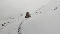 Siirt'te 45 köy yolu, kardan ulaşıma kapandı