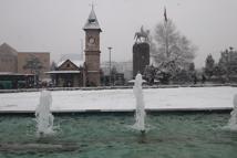 Kayseri'de kar yağışı