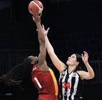 Potada kadınlar derbisinde kazanan Galatasaray