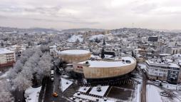 Gaziantep'ten kar manzaraları