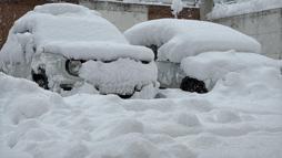 Karabük'te kar kalınlığı 60 santimetreye ulaştı