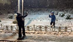 İstanbul - İstanbul'da Çamlıca Tepesi beyaza büründü