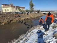 3 çocuğun öldüğü kazada kanalda kaybolan sürücüyü arama çalışmalarında 3’üncü gün