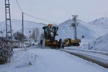 Sivas'ta kar yağışı (3)