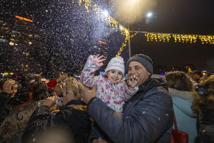 Mersin'de 'yeni yıl' coşkusu