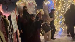 Uludağ'da coşkulu yeni yıl kutlaması (2)