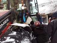 Zonguldak yeni yıla karla başladı (4)