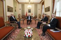 TBMM Başkanı Kurtulmuş, Bingöl ve Özer'i kabul etti