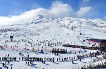 Erciyes Kayak Merkezi’ne 20 günde 550 bin ziyaretçi