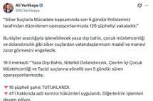 16 ilde siber suç operasyonu: 126 gözaltı