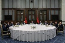 Cumhurbaşkanı Erdoğan, yasama, yürütme ve yargı organlarının temsilcileriyle görüştü