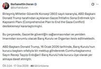 Trump'tan Cumhurbaşkanı Erdoğan'a 'Gazze Barış Kurulu' daveti