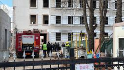 Ankara'da inşaat işçilerinin kaldığı 3 konteyner yandı