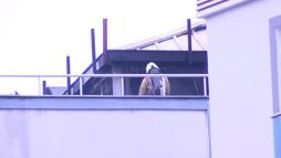 İstanbul- Bağcılar’da kapatılan hastanenin çatısında çıkan yangın söndürüldü