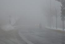 Mardin’de kar yağışı ve sis; görüş mesafesi 10 metreye kadar düştü