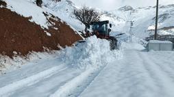 Batman'da 213 yerleşim yerinin yolu kardan kapandı