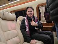 Trabzonspor’un yeni transferi Lovik'e coşkulu karşılama