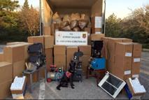 Edirne'de kaçak tütün operasyonu; 4 gözaltı