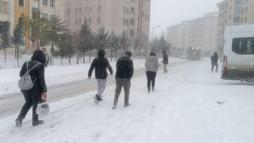 Gaziantep’te bazı kamu kurum ve kurslara kar tatili