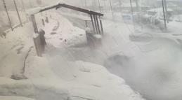 Bitlis'te 4 polisin yaralandığı kaza kamerada