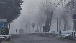 Diyarbakır’da sis etkili oldu