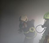 Mardin'de ev, yangında kullanılamaz hale geldi