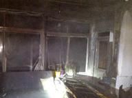 Sobadan çıkan yangın maddi hasara yol açtı