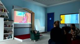 Büyükşehir Belediyesi’nin çocuk kütüphanesinde sömestir etkinlikleri sürüyor