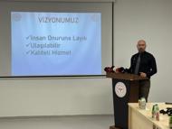 Niğde Ömer Halisdemir Eğitim ve Araştırma Hastanesi'nde 2025 yılında yaklaşık 2 milyon muayene yapıldı