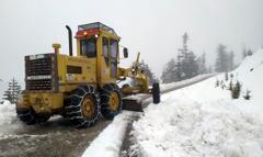 Taşatan yolunda mahsur kalan araçlar kurtarıldı
