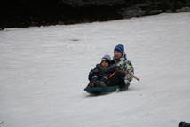 Abant’ta çocukların sömestirde kar keyfi