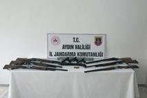 Aydın'da silah kaçakçılığı operasyonu: 7 gözaltı