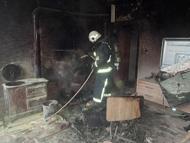 Serik'te ev yangını