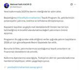 Bakan Kacır: Teşvik unsurlarını ve finansman desteklerini artırdık