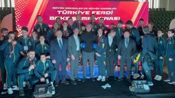 Fenerbahçe Kulübü Başkanı Sadettin Saran, Türkiye Boks Şampiyonası'nı takip etti