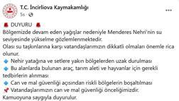 Büyük Menderes'in su seviyesi yükseldi; taşkın riski tedirgin etti (2)