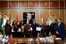 Sokak hayvanlarına yönelik ortak çalışmalara için görüş alışverişinde bulundular