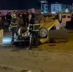 Batman'da otomobil takla attı: 1 yaralı
