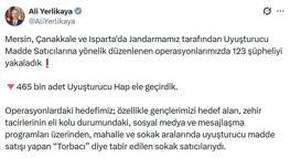 3 ilde uyuşturucu operasyonları: 123 gözaltı