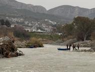 Asi Nehri’nde kaybolan Karakaya’yı arama çalışmaları 4’ncü gününde
