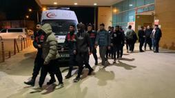 Bursa'da 7 kaçak göçmen yakalandı