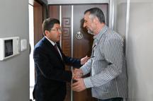 İstanbul- Adalet Bakanı Tunç’tan Atlas Çağlayan’ın ailesine ziyaret