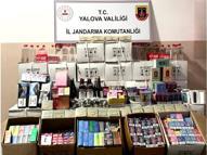Yalova'da kaçak alkol ve tütün operasyonu: 2 gözaltı